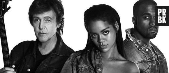 Esta é a primeira capa de revista de Rihanna desde que lançou a música "FourFiveSeconds" como primeiro single de seu próximo álbum de estúdio