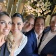 Maite Perroni se casou no último domingo (9) e convidou o elenco de "Rebelde"