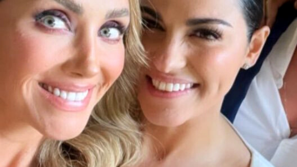 RBD: Anahí, Christian e Christopher se reúnem em casamento de Maite Perroni. Veja fotos e vídeos!