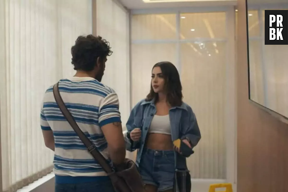 "Travessia": Chiara (Jade Picon) vai fazer piada com Ari (Chay Suede) durante festa
