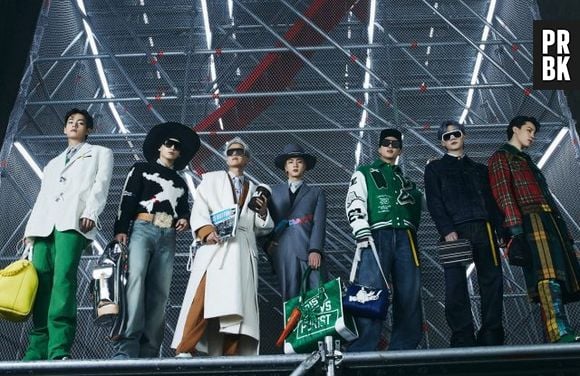 BTS já estrelou desfile da marca Louis Vuitton