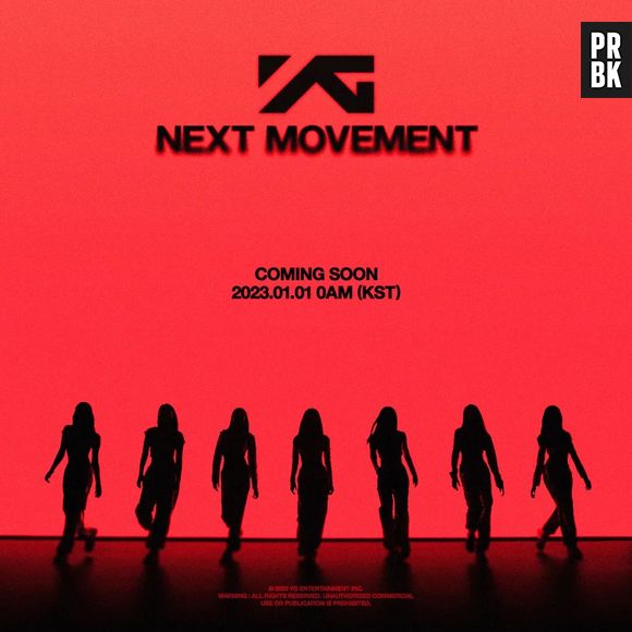 YG Entertainment anuncia que irá revelar novo grupo de k-pop em 1º de janeiro de 2023