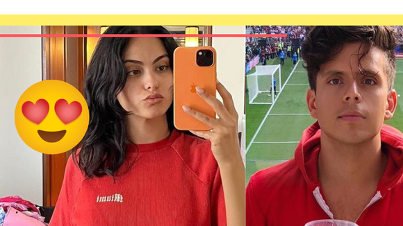 Vídeo: Camila Mendes e Rudy Mancuso curtem praia em 1ª aparição como casal