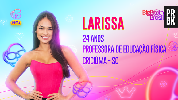 "BBB23": Larissa, é a integrante Pipoca mais seguida no Instagram