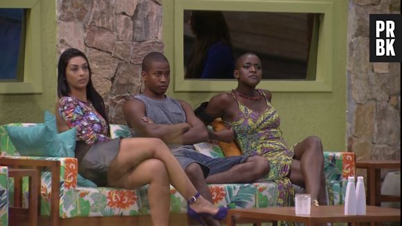 No "BBB15", Amanda, Luan e Angélica ficaram revoltados com as insinuações de Fernando