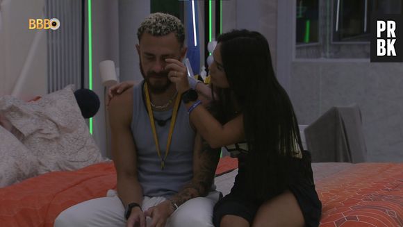 "BBB23": Fred chora após briga com Ricardo