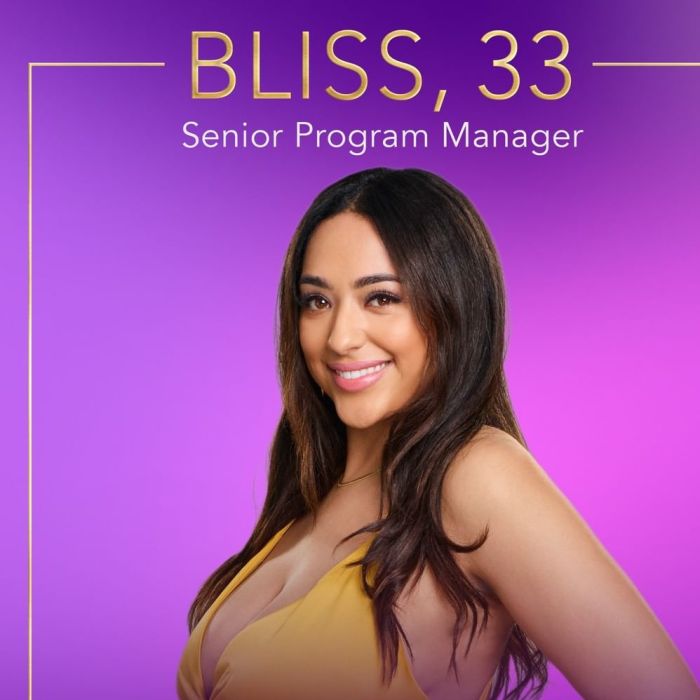 &quot;Casamento às Cegas&quot;: Bliss, 33 anos - Gerente de Programação Sênior