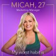 "Casamento às Cegas": Micah, 27 anos - Gerente de marketing