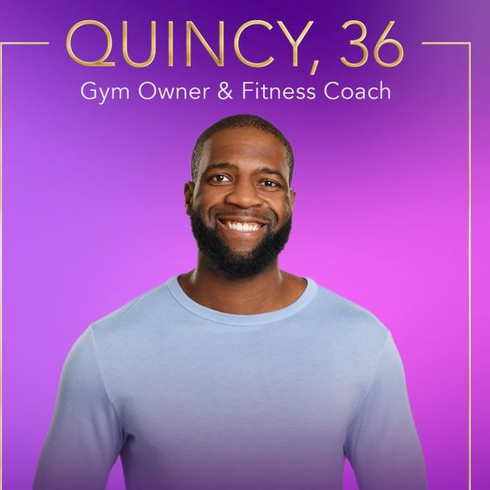 &quot;Casamento às Cegas&quot;: Quincy, 36 anos - Proprietário de academia e preparador físico