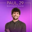 "Casamento às Cegas": Paul, 29 anos - Cientista ambiental