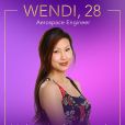 "Casamento às Cegas": Wendi, 28 anos - Engenheira aeroespacial