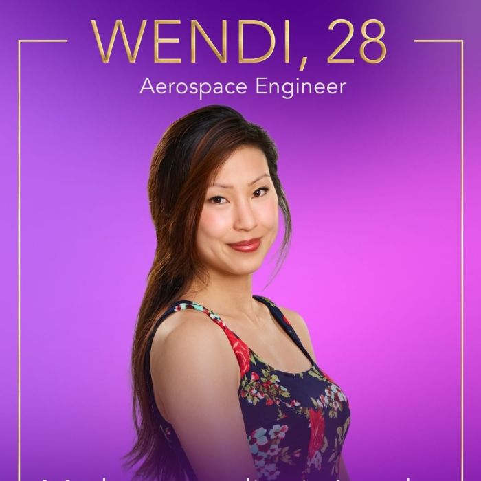 &quot;Casamento às Cegas&quot;: Wendi, 28 anos - Engenheira aeroespacial