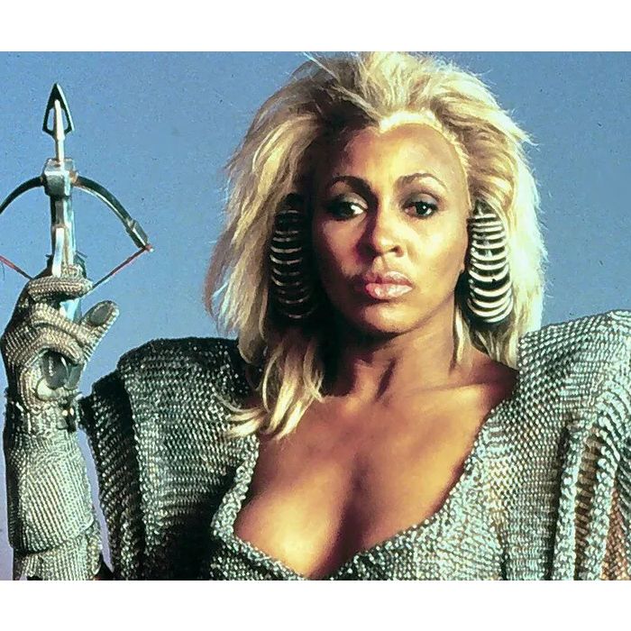 Tina Turner também era uma ótima atriz e atuou em diversos filmes, como &quot;Mad Max&quot;