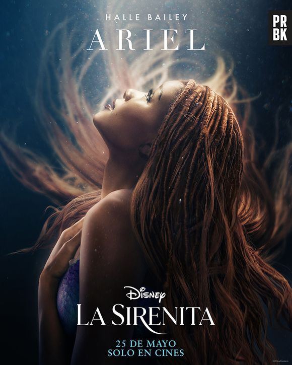 Treino de Halle Bailey para interpretar Ariel em "A Pequena Sereia" choca web