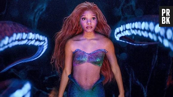 Imagens dos bastidores de "A Pequena Sereia" revelam treinamento pesado de Halle Bailey. Confira