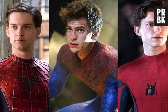 Tobey Maguire, Andrew Garfield e Tom Holland têm grupo de mensagens chamado "Spider-Boys"