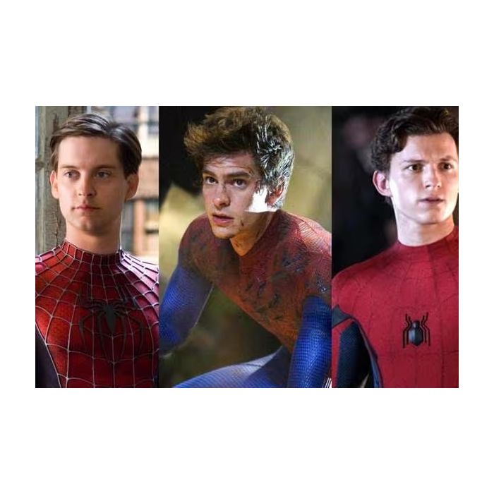 Tobey Maguire, Andrew Garfield e Tom Holland têm grupo de mensagens chamado &quot;Spider-Boys&quot;