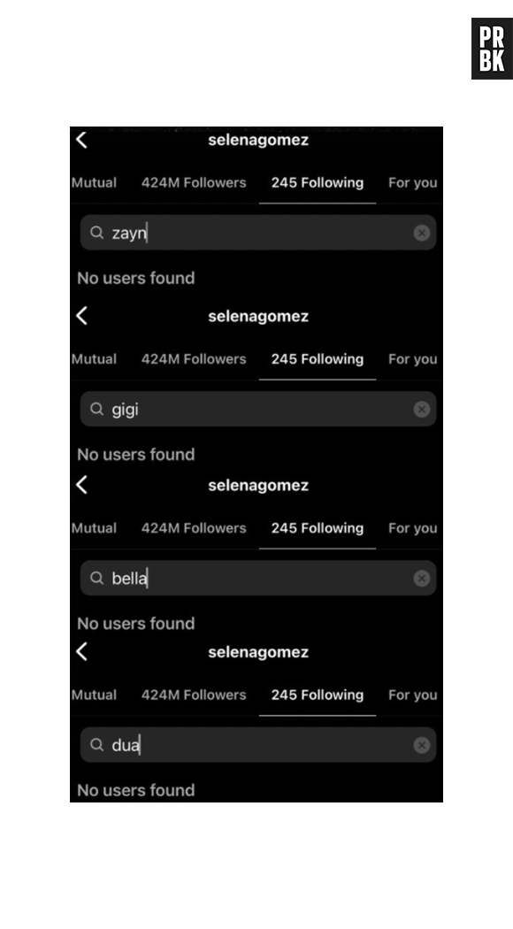 Selena Gomez decide dar unfollow em diversos famosos. Confira quem