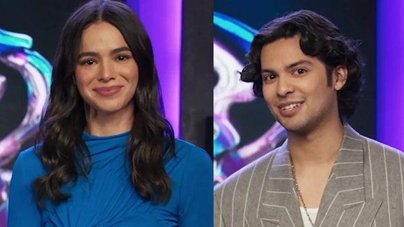 Bruna Marquezine e Xolo Maridueña dão 3 detalhes inéditos de "Besouro Azul" só para fãs do Brasil