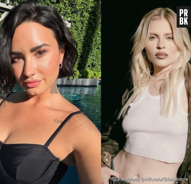 Parceria entre Demi Lovato e Luísa Sonza quebrou recordes