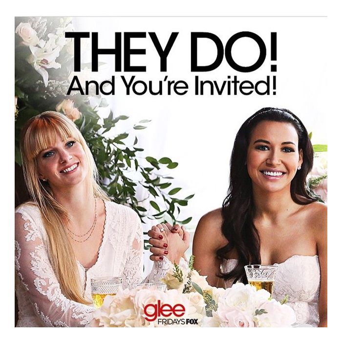 Brittany (Heather Morris) e Santana (Naya Rivera) vão se casar em &quot;Glee&quot;