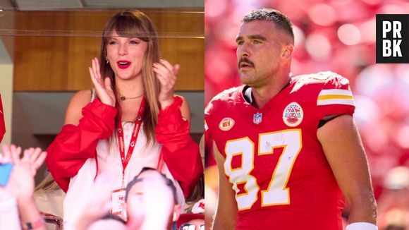 Taylor Swift assistiu ao jogo de Travis Kelce, seu novo affair