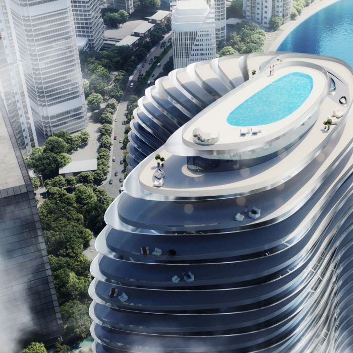 Bugatti e Dubai juntos em projeto único: arranha-céu desenhado para veículos de luxo