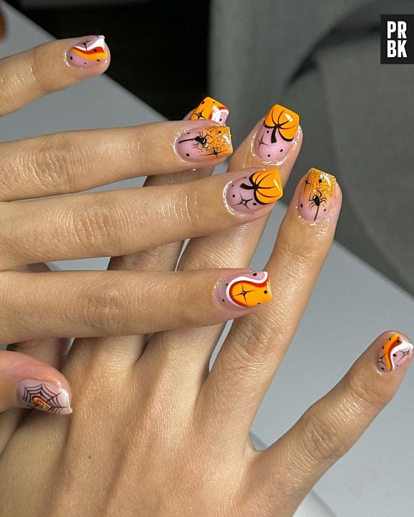 Vale apostar em unhas com desenho de Halloween