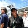 A rainha Marta de all black no GP de F1 em Interlagos