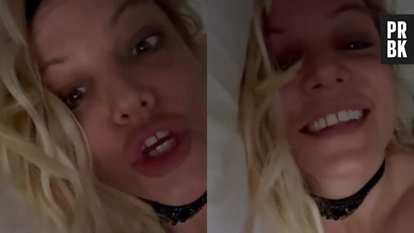 Britney Spears volta a assustar com vídeo estranho. Dessa vez, cantora quase mostra nude na cama