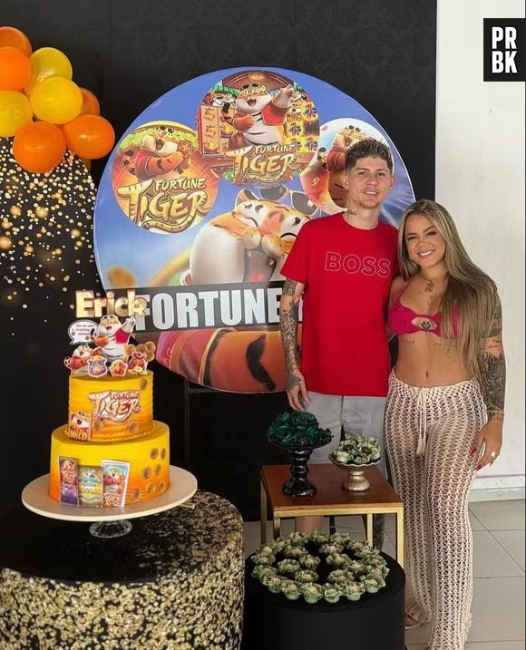 Skarlete Mele o marido Erick Costa eram conhecidos por divulgar "Jogo do Tigre"