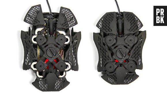 Parente das impressoras 3D, até que o mouse ficou bem criativo