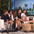  A Ellen DeGeneres conversou com os protagonistas de "Glee" sobre o que vai acontecer no final da s&eacute;rie 