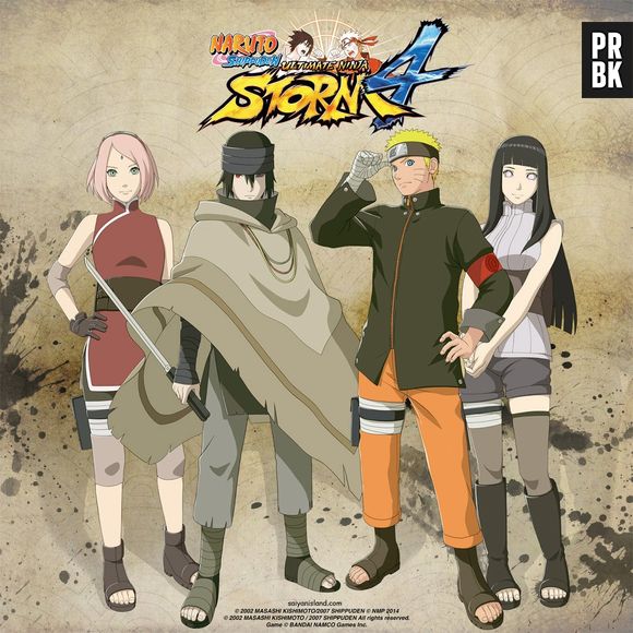 Naruto, Sakura e Sasuke vão lutar juntos novamente em "Naruto Shippuden: Ultimate Ninja Storm 4"