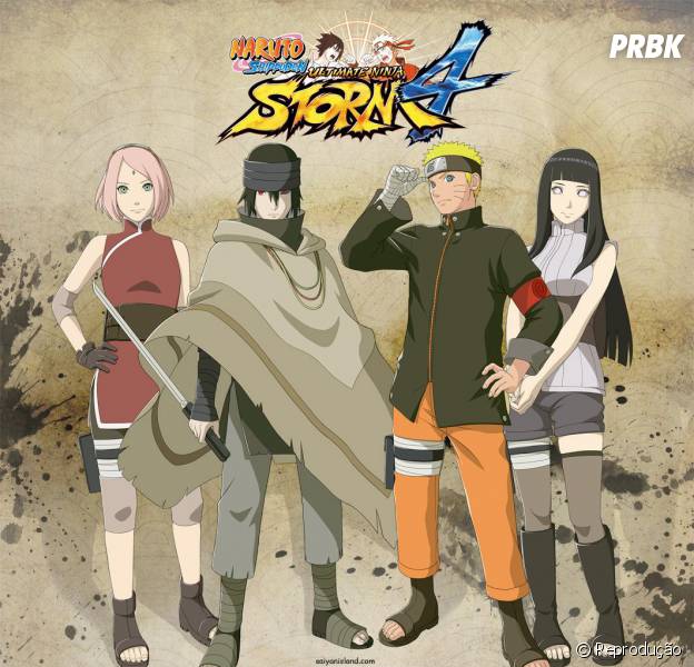 Naruto, Sakura e Sasuke vão lutar juntos novamente em "Naruto Shippuden: Ultimate Ninja Storm 4"