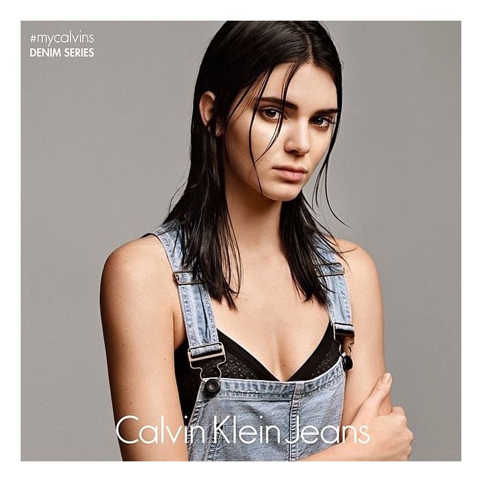 Kendall Jenner foi a escolhida para ser o novo rostinho da Calvin Klein