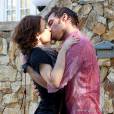 Martin (Hugo Bonemer) e Micaela (Laís Pinho) entraram em guerra para logo depois se beijarem em "Malhação"!