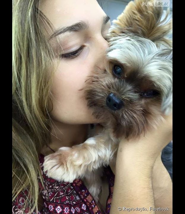 Xuxa publica foto fofa de Sasha com cachorro de estima&ccedil;&atilde;o no Instagram