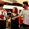 Em "Amor à Vida", Félix (Mateus Solano) virou vendedor de hot dog!