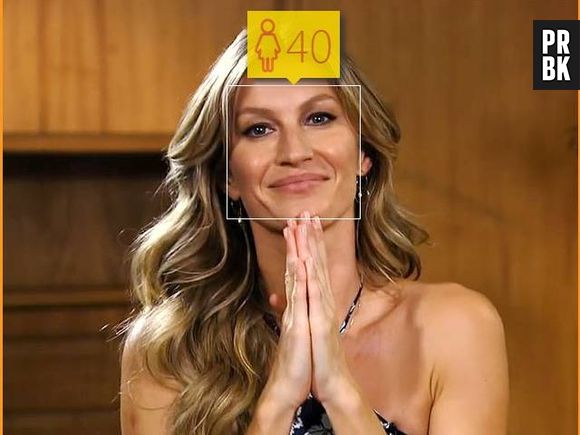 O site deu seis anos a mais para Gisele Bündchen, será que faz muita diferença?