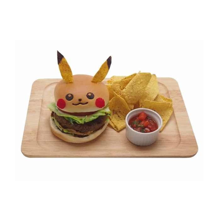  Hamburguer de Pikachu! O prazer de comer o sandu&amp;iacute;che ficou ainda maior 