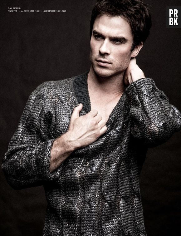 Ian Somerhalder tá no clima do inverno, topa esquentar o gato?