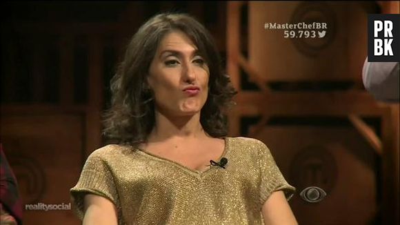 E as vezes é um pouco debochada, Paola Carosella do "MasterChef Brasil"