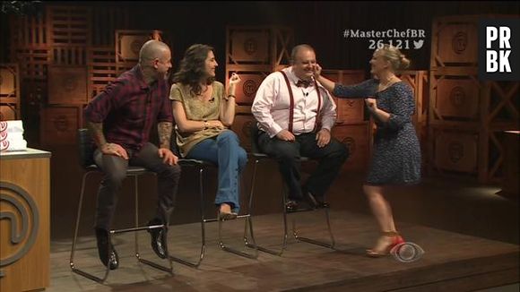 Sabe ser divertida em momentos de descontração, Paola Carosella do "MasterChef Brasil"