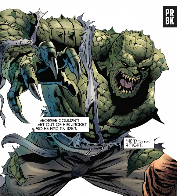 Um dos maiores vilões de Gothan, Killer Croc, levou o "K"