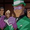 O Riddler, também conhecido como Charada, levou a letra "R"