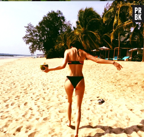 Vale foto na praia? Para Kendall Jenner, vale tudo!