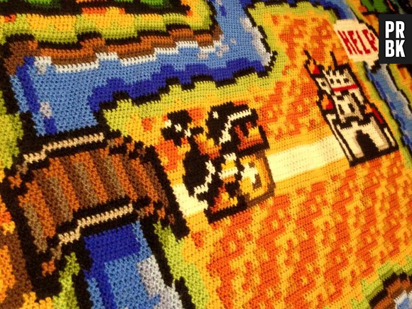 O amigo do artista que divulgou na internet o tapete de "Super Mario Bros."