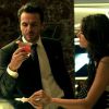 Alex (Rodrigo Lombardi), de "Verdades Secretas", é ameaçado com uma faca por Edgard (Pedro Gabriel Tonini)