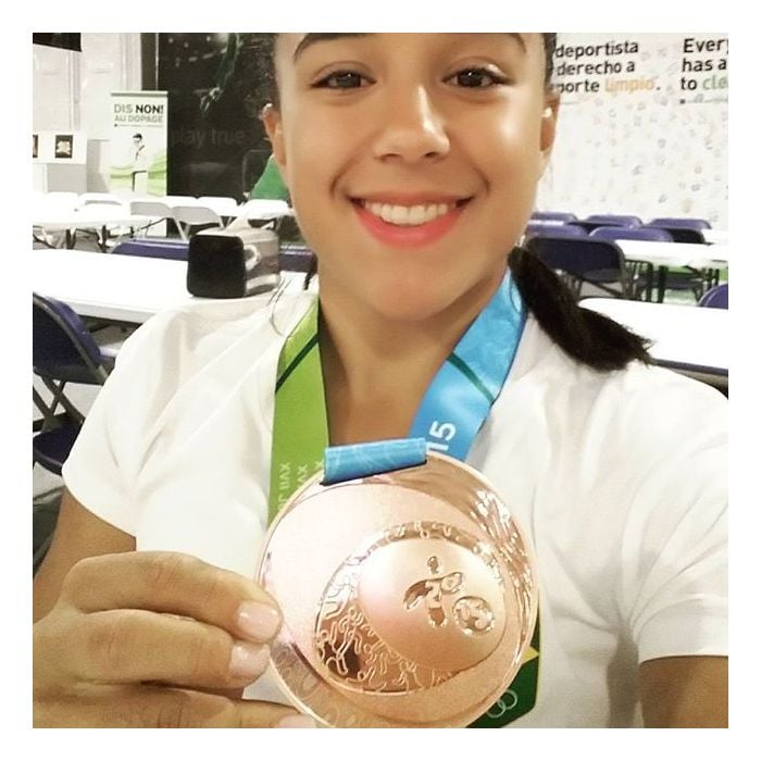  Edna Santini, medalha de bronze pela sela&amp;ccedil;&amp;atilde;o brasileira de Rugby nos Jogos Pan Americanos Toronto 2015 